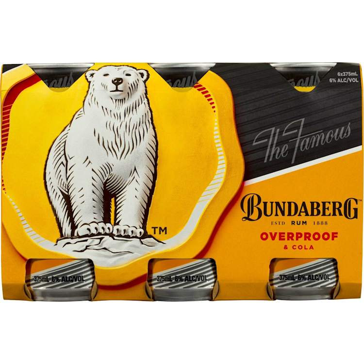 Bundaberg Overproof Rum & Cola