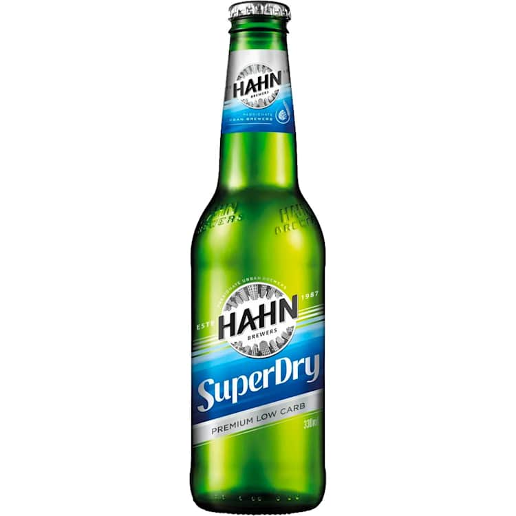 Hahn Super Dry 4.6 Bottle