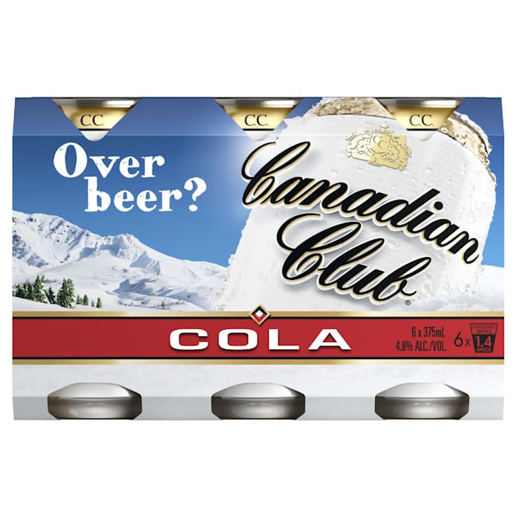 Canadian Club & Cola Cans