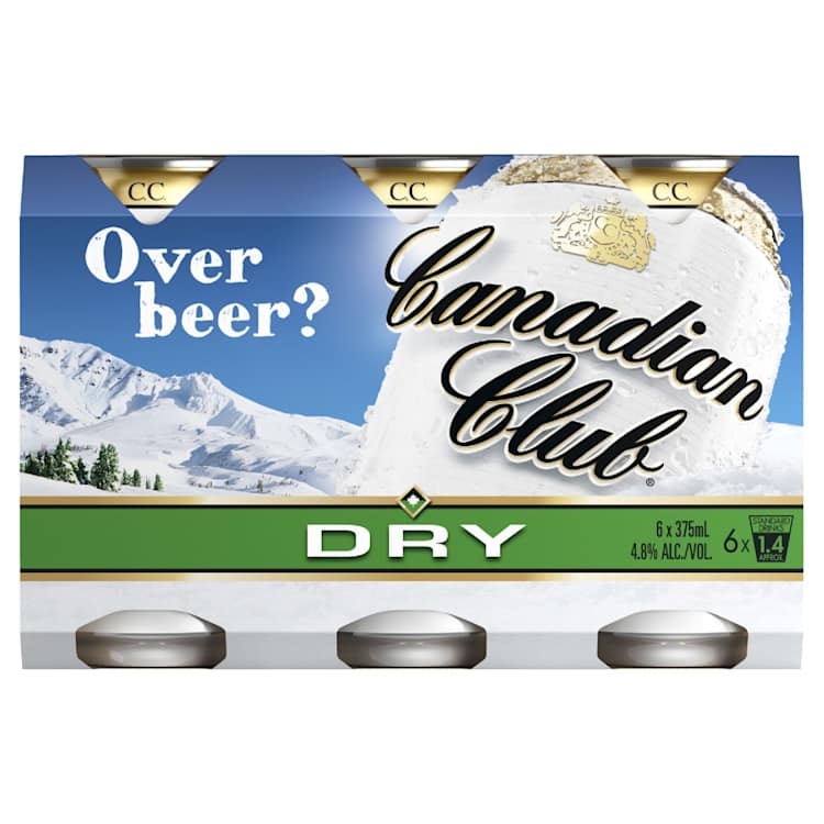 Canadian Club & Dry Can