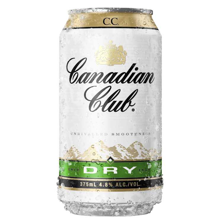 Canadian Club & Dry Can
