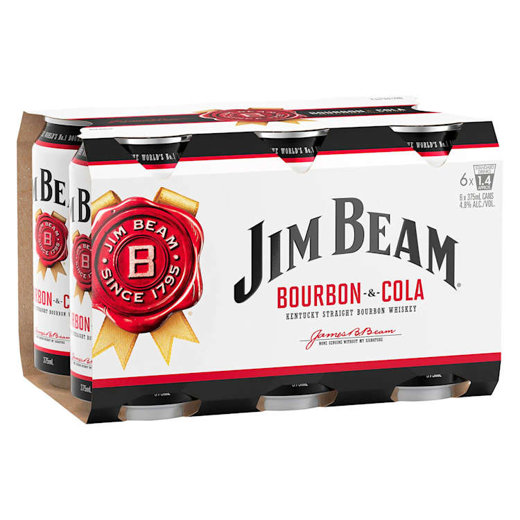 Jim Beam Bourbon & Cola