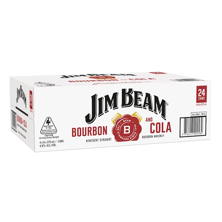 Jim Beam White Bourbon & Cola