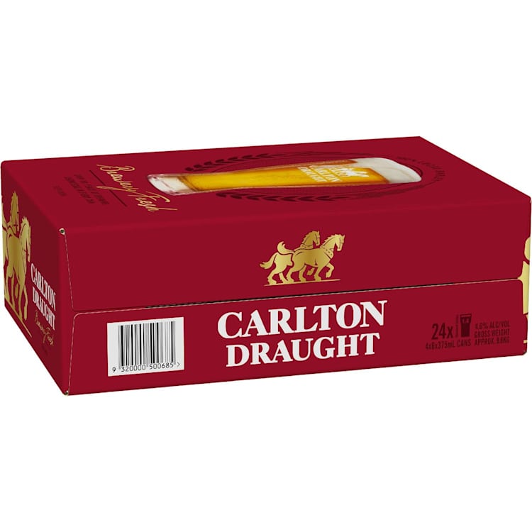 Carlton Draught Cans