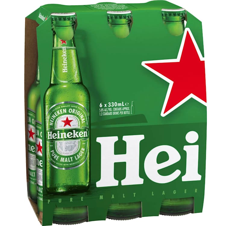 Heineken Original Lager Bottle