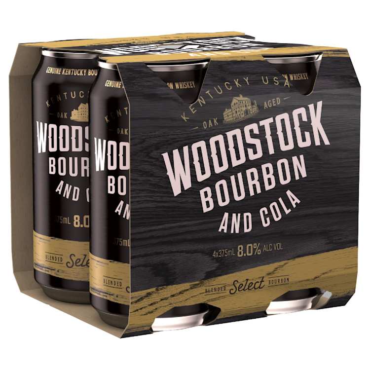 Woodstock Bourbon & Cola 8.0% Can