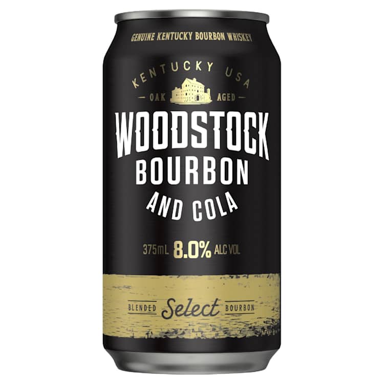 Woodstock Bourbon & Cola 8.0% Can