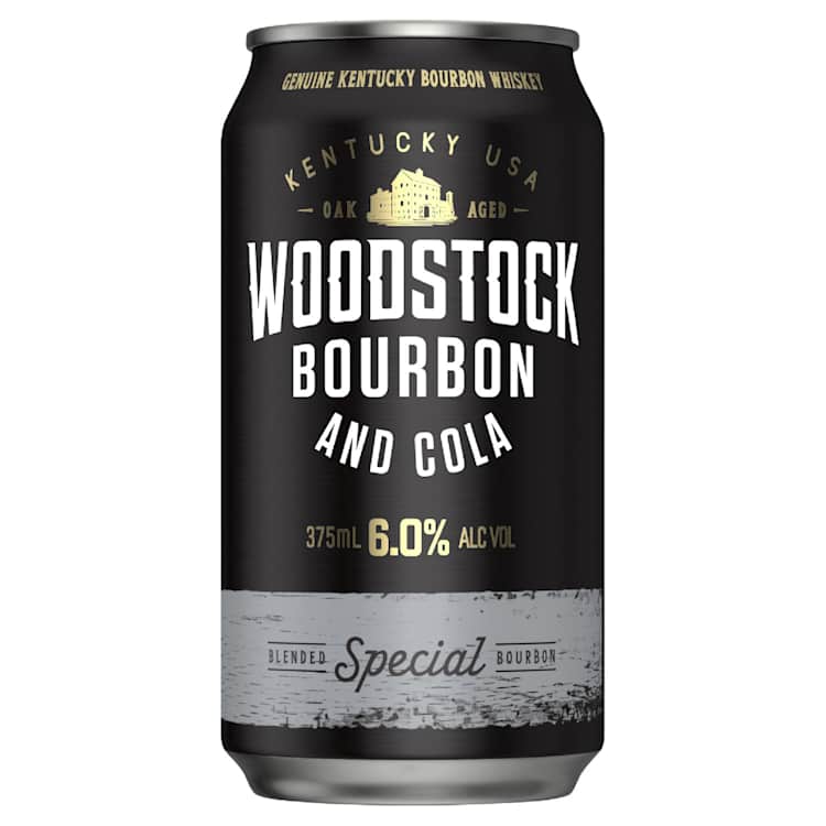 Woodstock Bourbon & Cola 6.0% Can