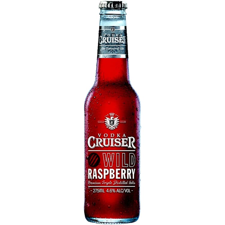 Vodka Cruiser Wild Raspberry 4.6% Bottle