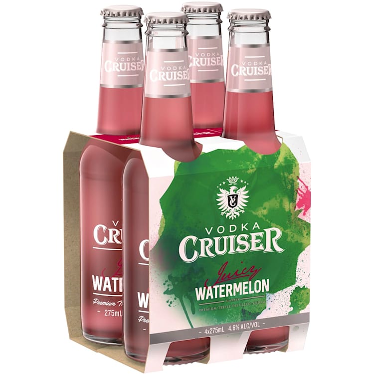 Vodka Cruiser Juicy Watermelon 4.6% Bottle