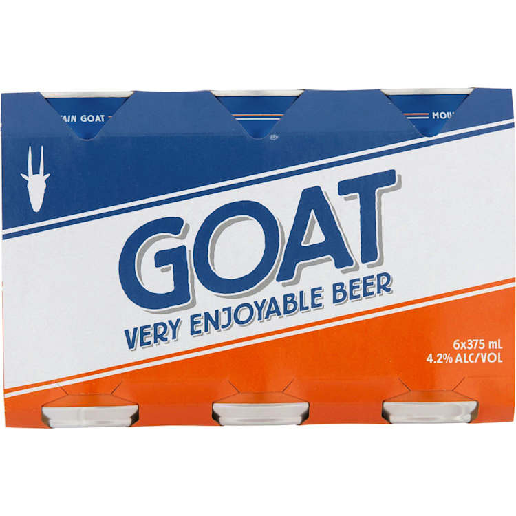 Mountain Goat GOAT Very Enjoyable Beer Can