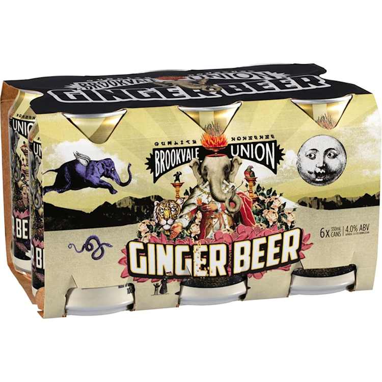 Brookvale Union Ginger Beer 4.0% Can