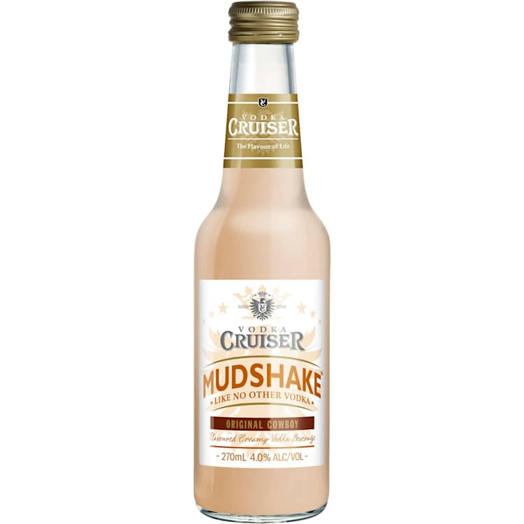 Vodka Cruiser Mudshake Chocolate 4.0% Bottle