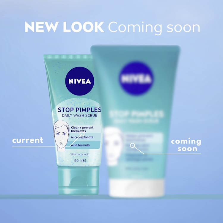NIVEA Stop Pimples Daily Wash Scrub