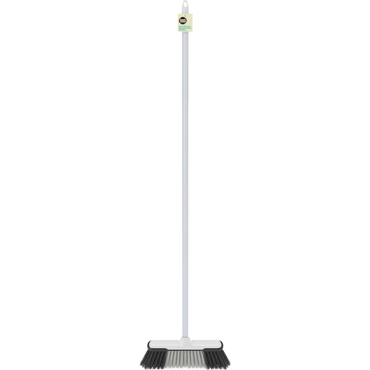 Black & Gold Broom with handle Household