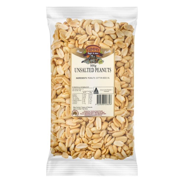 Yummy Peanuts Roasted & Unsalted