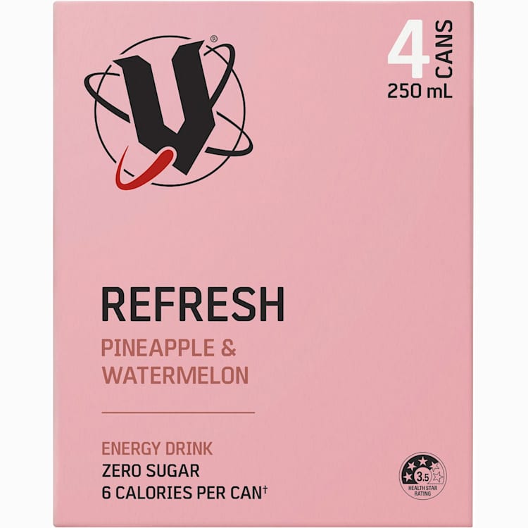 V Refresh Pineapple and Watermelon Energy Drink