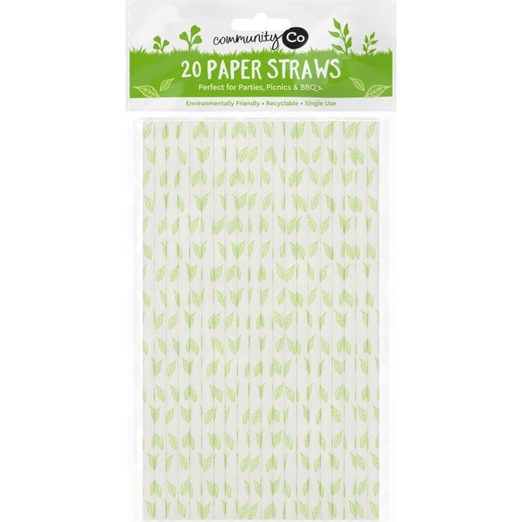 Community Co Paper Straws