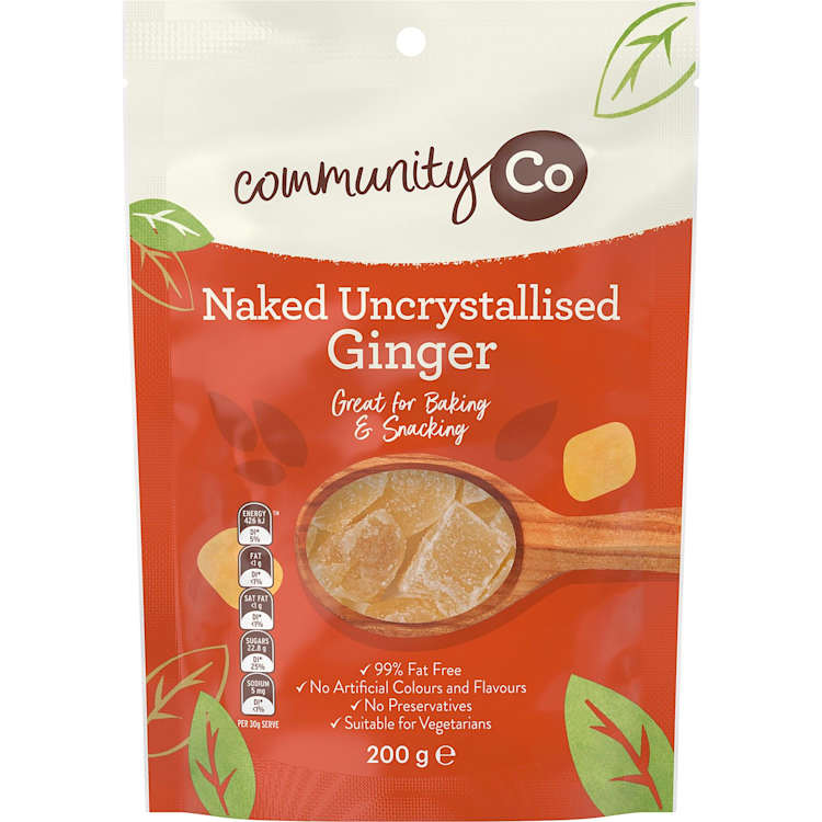Community Co Naked Uncrystallised Ginger