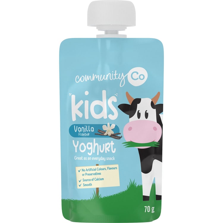Community Co Vanilla Yoghurt Kids Pouch