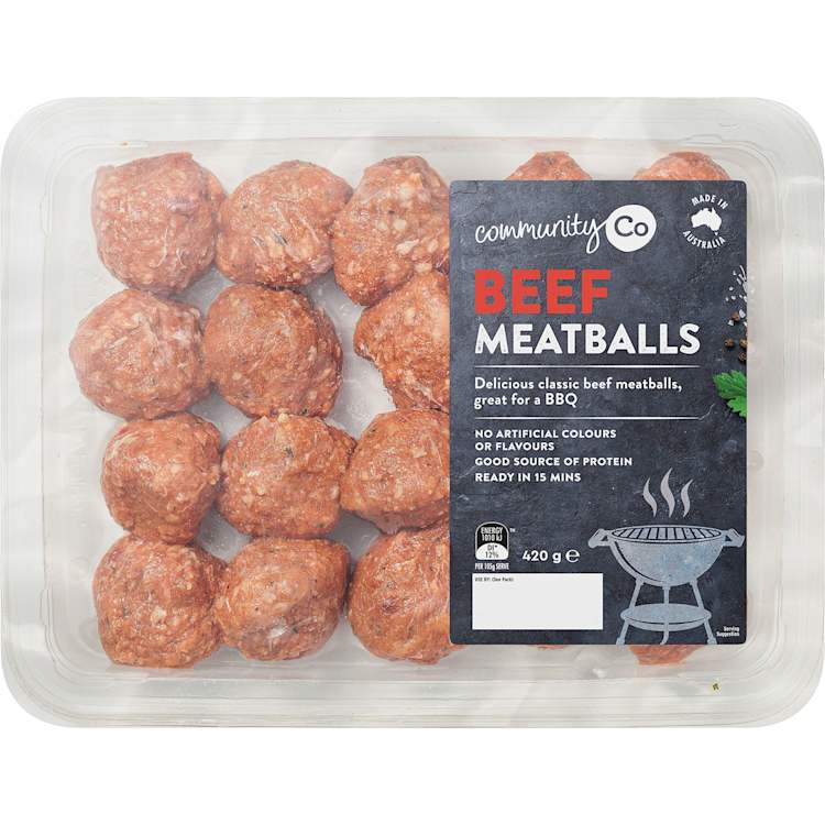 Community Co BBQ Beef Meatballs