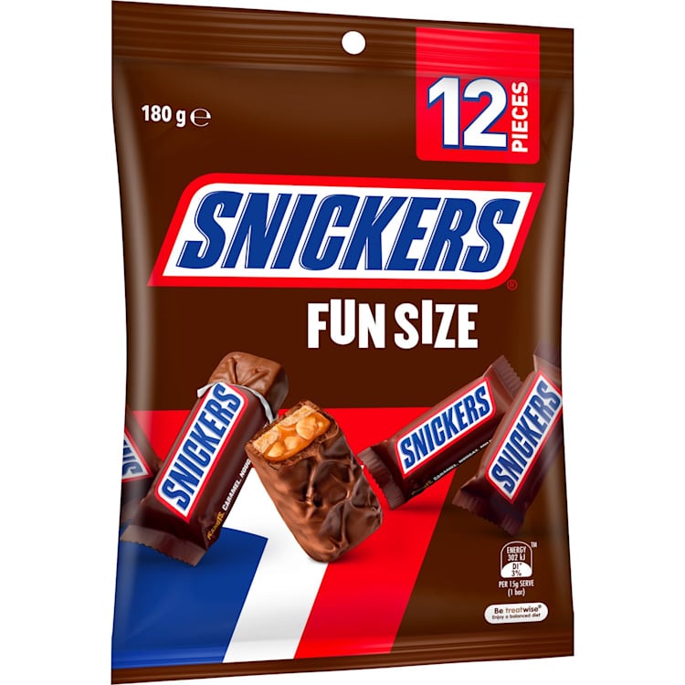 Snickers Fun Size 180g
