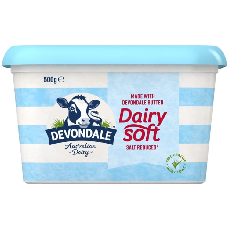 Devondale Dairy Soft Salt Reduced Butter Blend