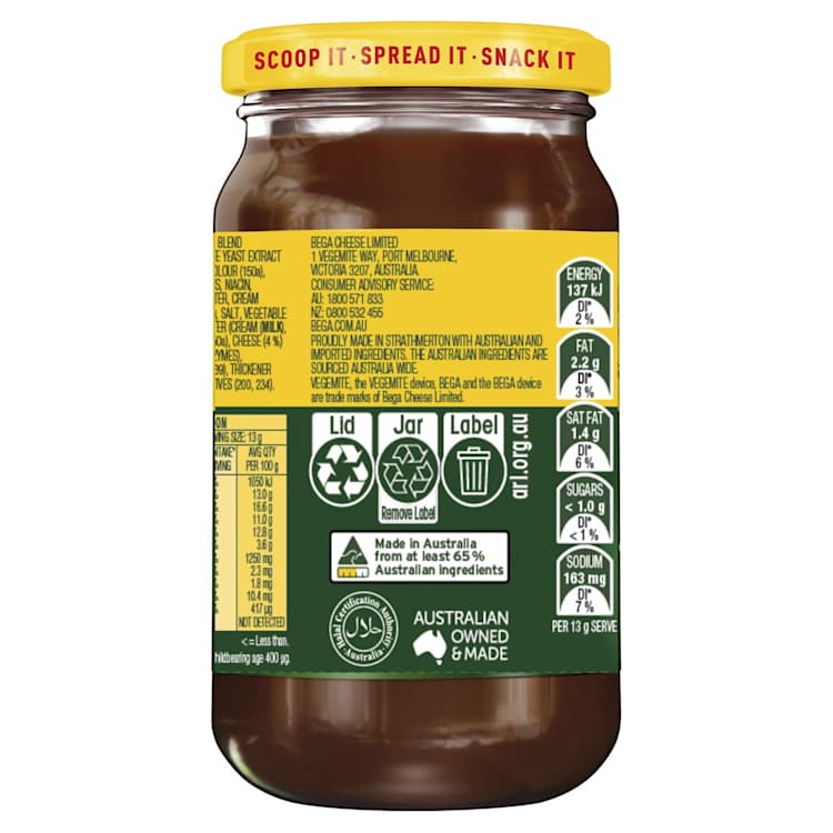 Vegemite & Cheese Bite Spread