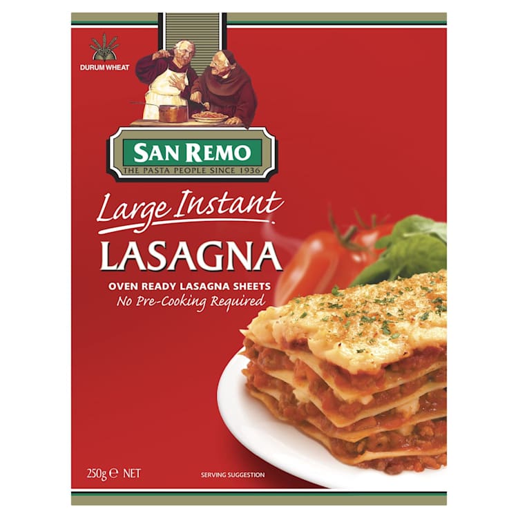 San Remo Lasagne Pasta Large
