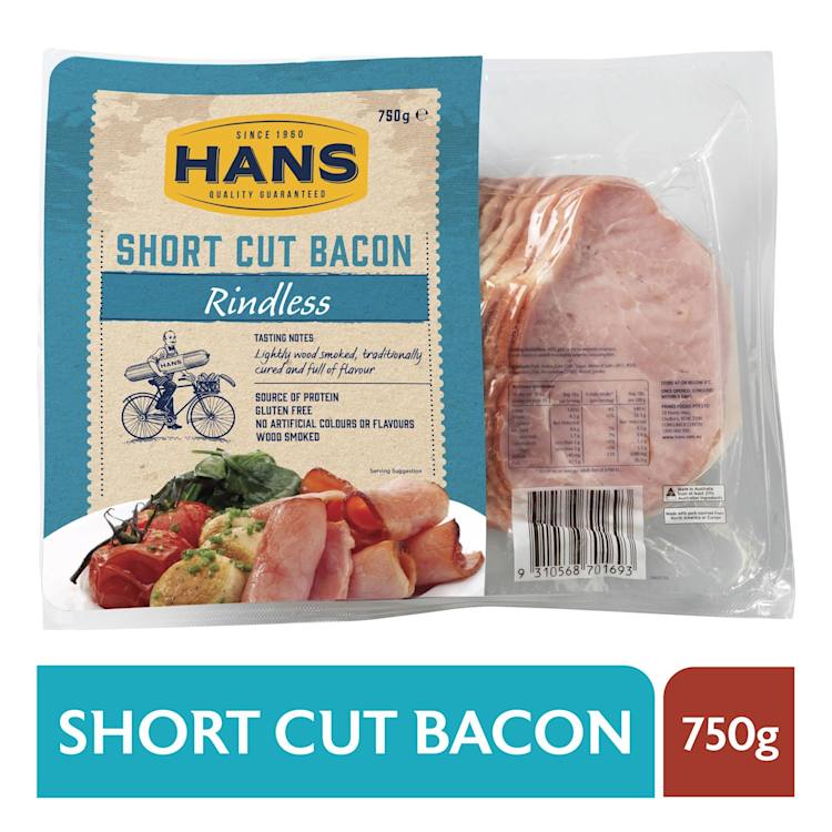 Hans Bacon Short Cut Rindless