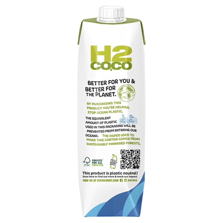 H2Coco 100% Natural Pure Coconut Water