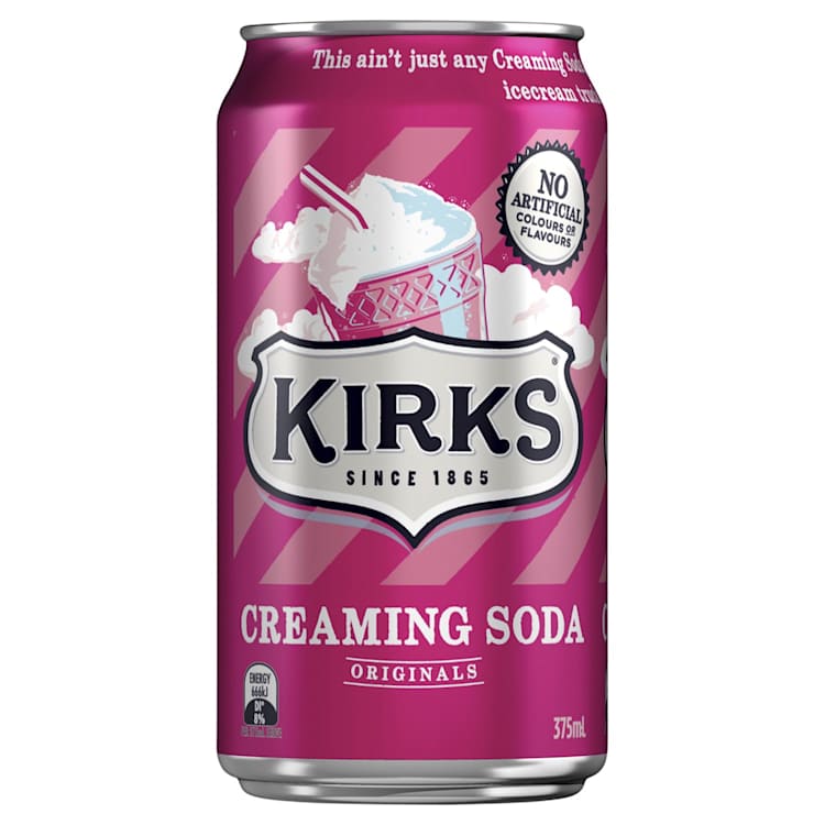 Kirks Creaming Soda Can Soft Drink