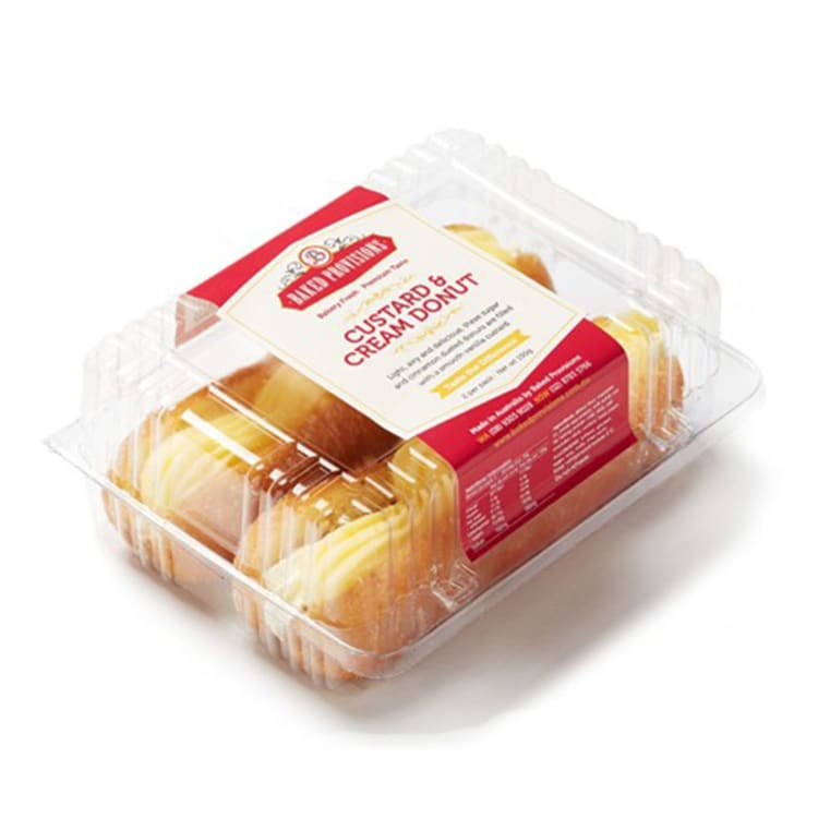 Baked Provisions Donut Custard Cream