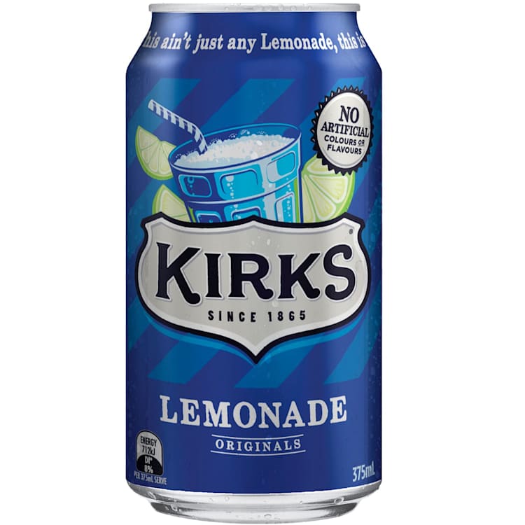 Kirks Lemonade Can Soft Drink
