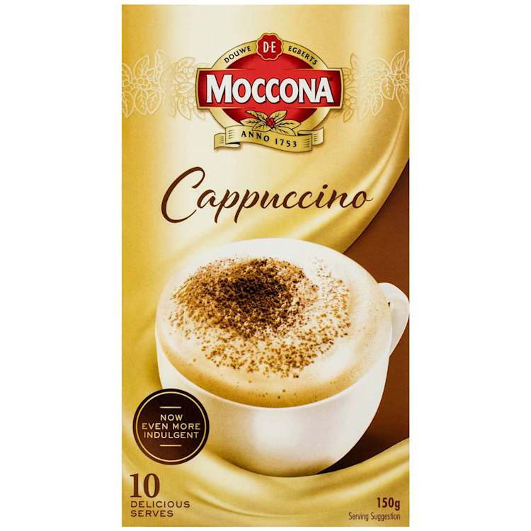 Moccona Coffee Satchets Cappuccino