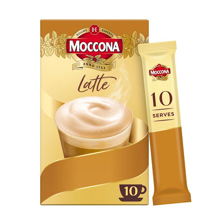 Moccona Coffee Sachets Latte