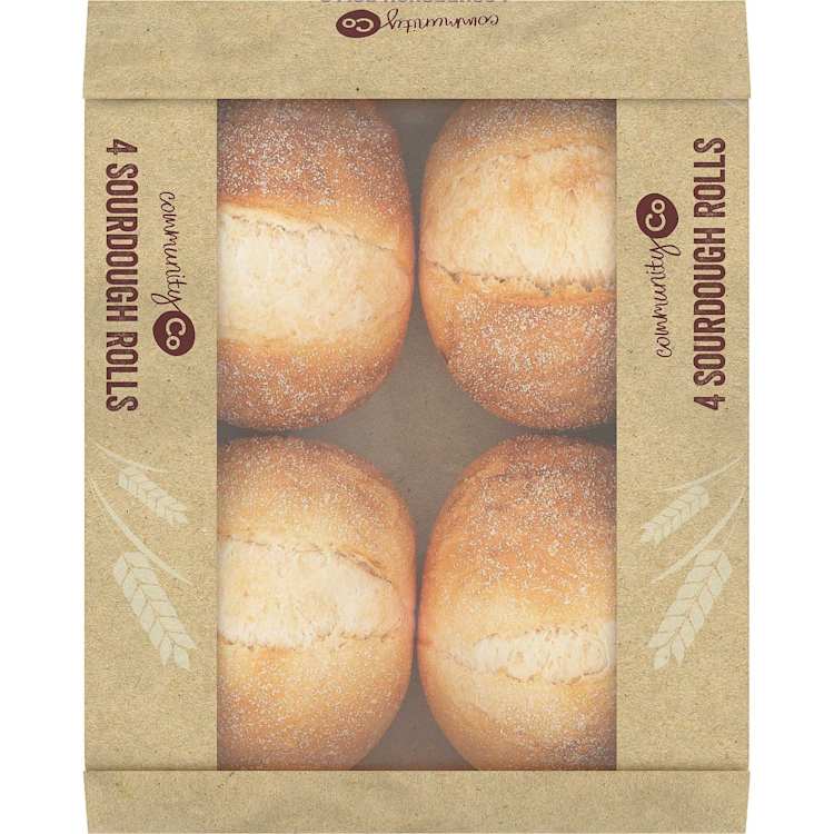 Community Co Sourdough Bread Rolls