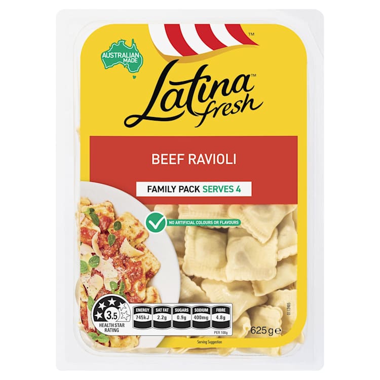 Latina Fresh Beef Ravioli