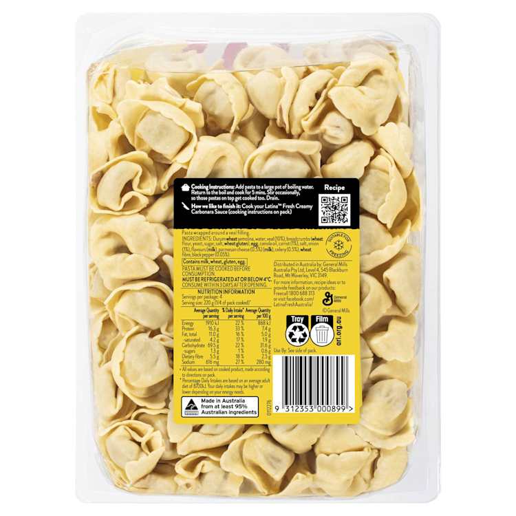 Latina Fresh Veal Tortellini