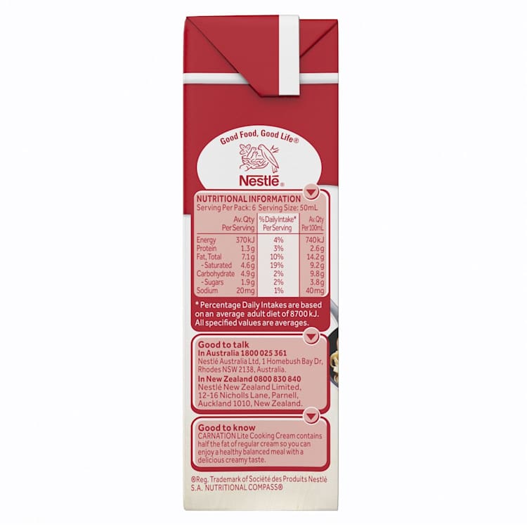 Nestlé Carnation Lite Cooking Cream