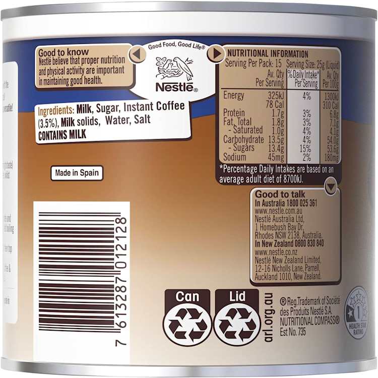 Nestlé Coffee & Milk Tin