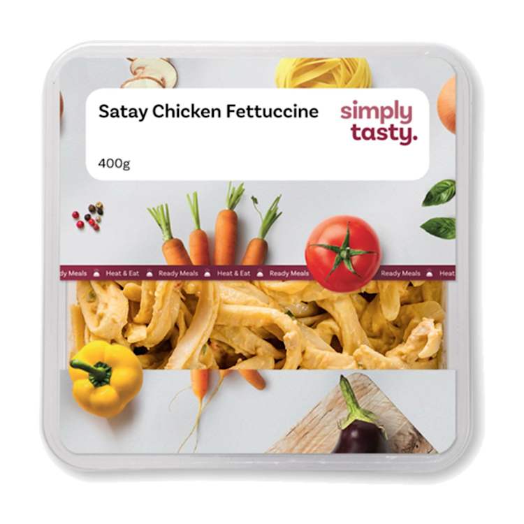 JL King & Co. Satay Chicken Fettucine