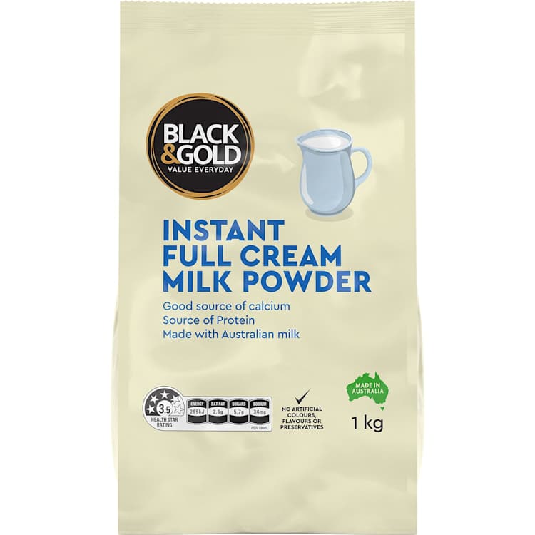 Black & Gold Instant Full Cream Milk Powder