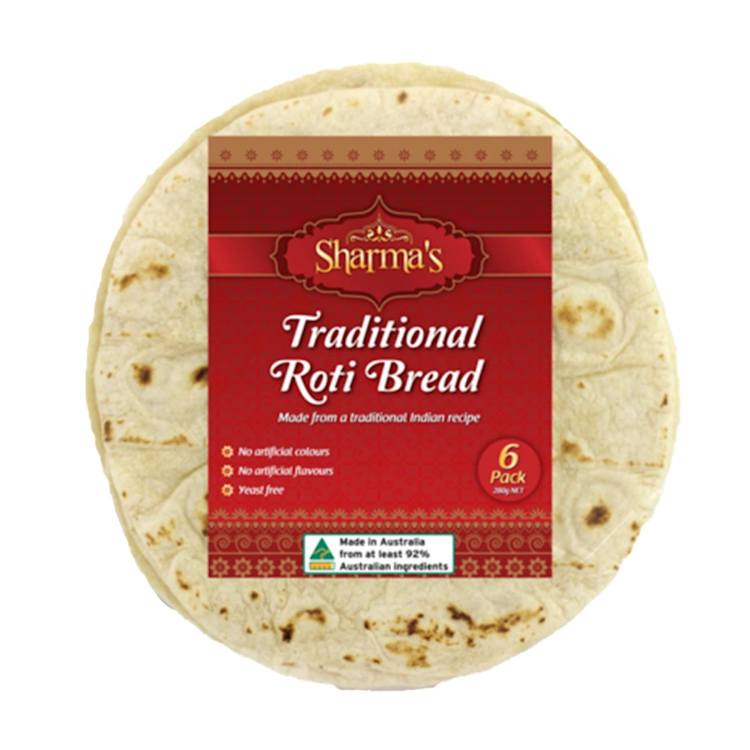 Sharmas Traditional Roti Bread