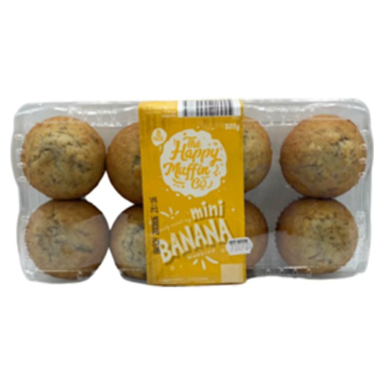 The Happy Muffin Co Mini Muffin Banana