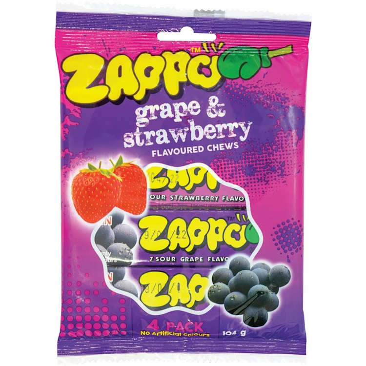 Zappo Grape and Strawberry