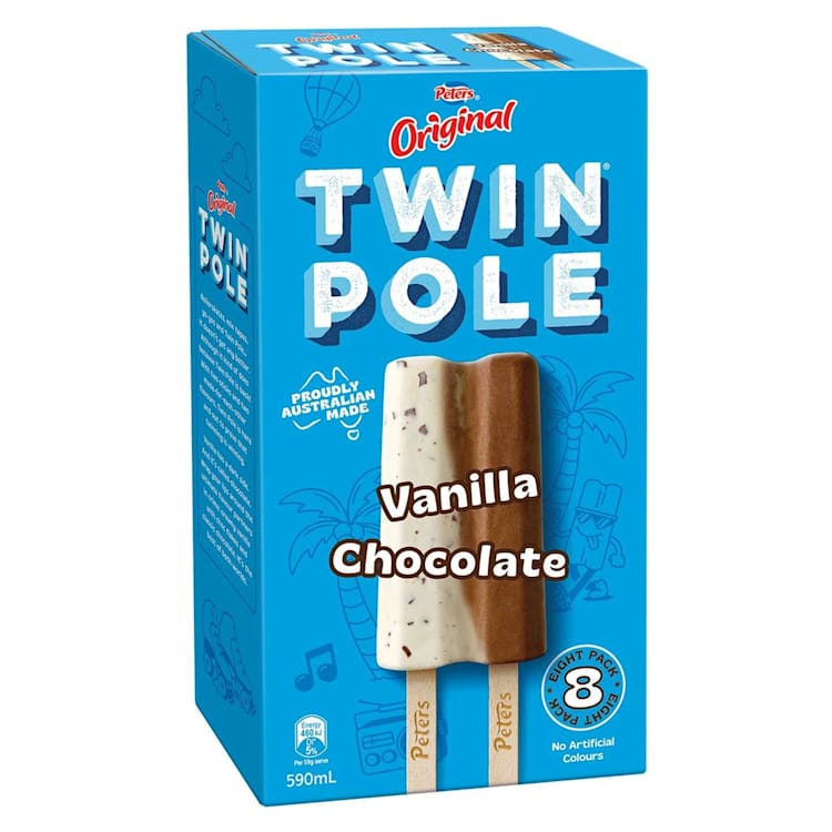 Peters Original Twin Pole Vanilla Choc