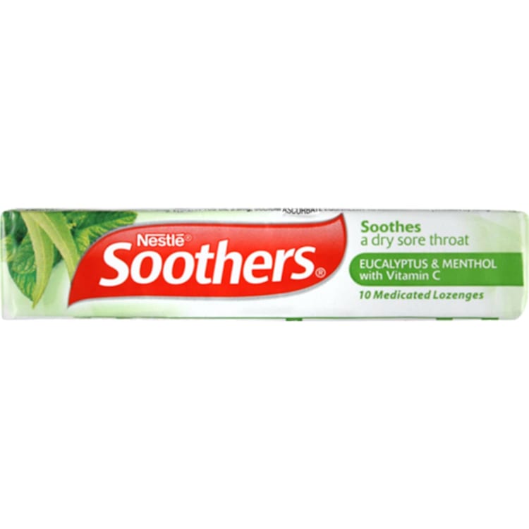Soothers Lozenges Eucalyptus & Menthol