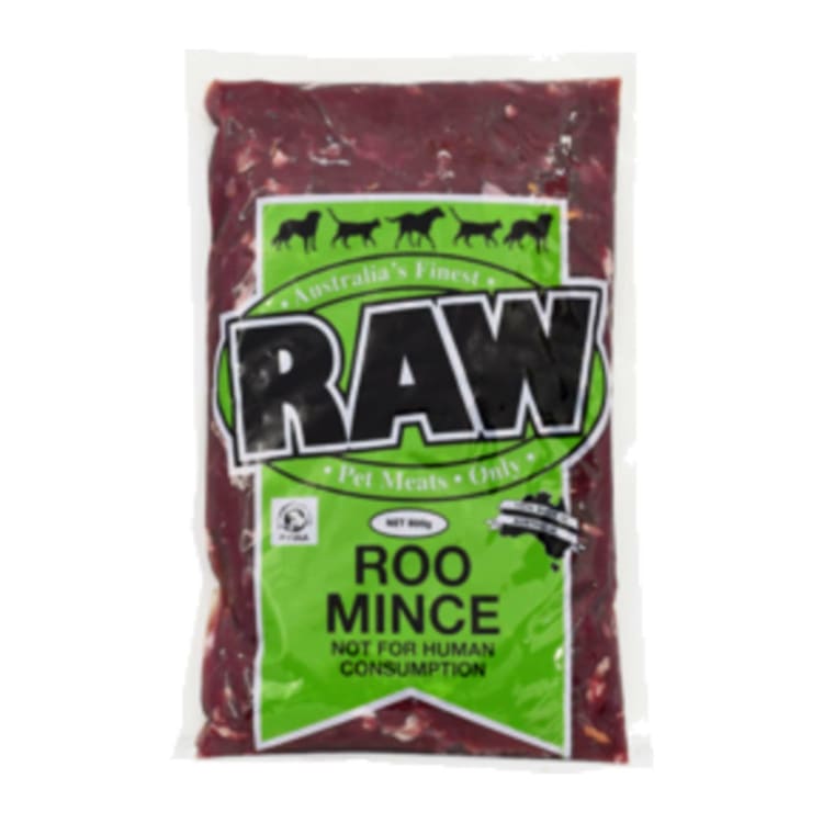 Raw Pet Meats Roo Mince Pet Food
