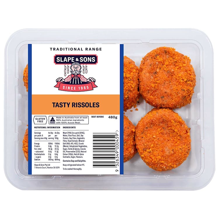 Slape & Sons Tasty Rissoles